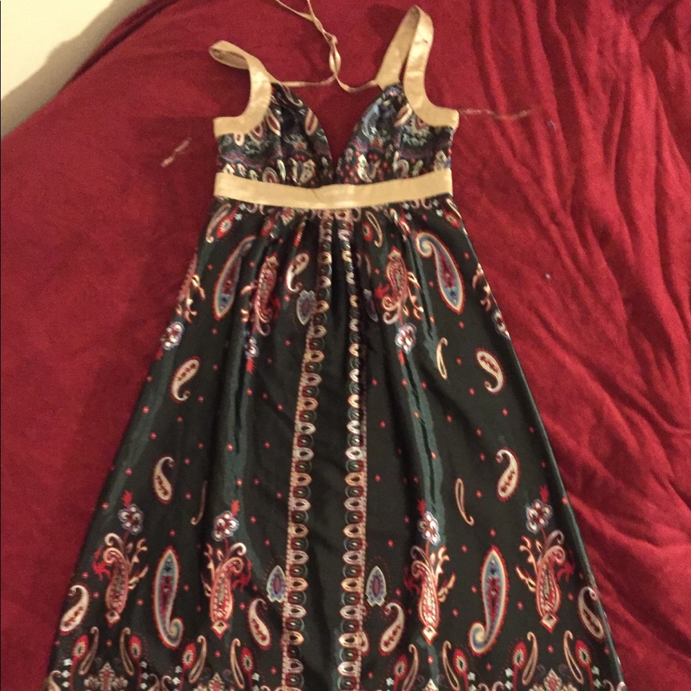 Minuet silk dress
